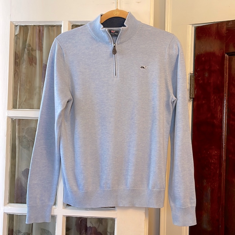 EUC- Vineyard Vines boy’s 1/4 zip sweater